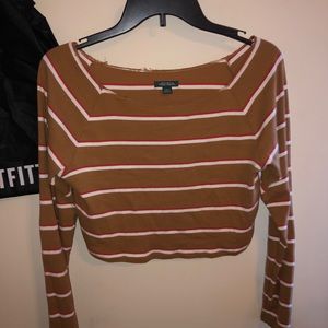 Wild Fable Crop Top Long-Sleeve